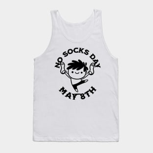 No Socks Day Celebration Tank Top